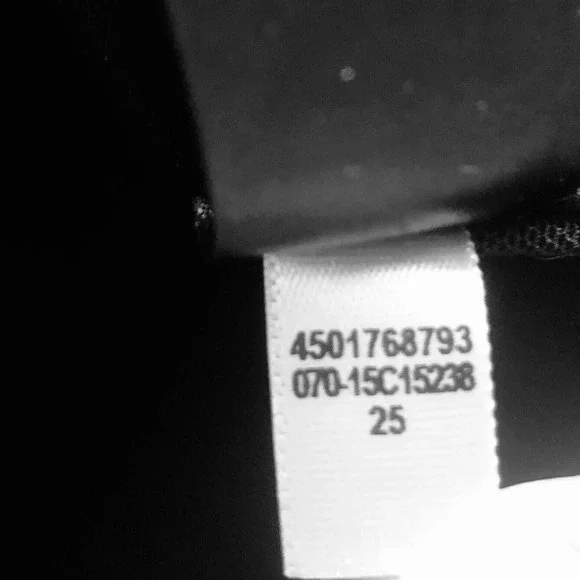 Chicos Travelers Blouse Sheer Black - Picture 5 of 10